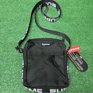 Supreme Black Shoulder Bag